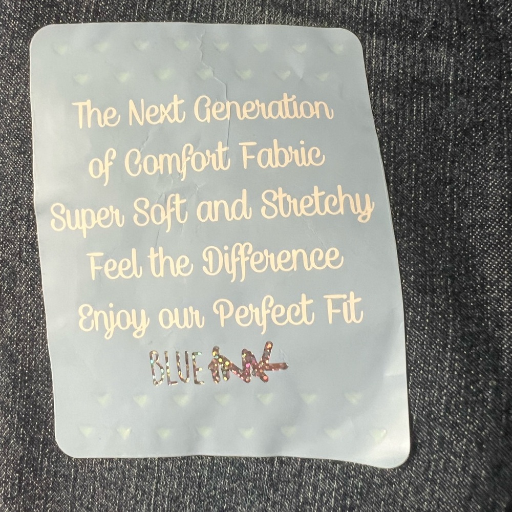 Blue Ink Toddler’s Star Pull-On Denim Leggings, Size 4T, NWT - Picture 5 of 9